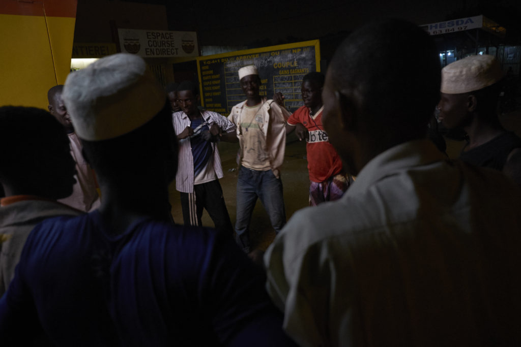 Tasséré Ouedraogo engages boys living on the streets in a moral building exercise
