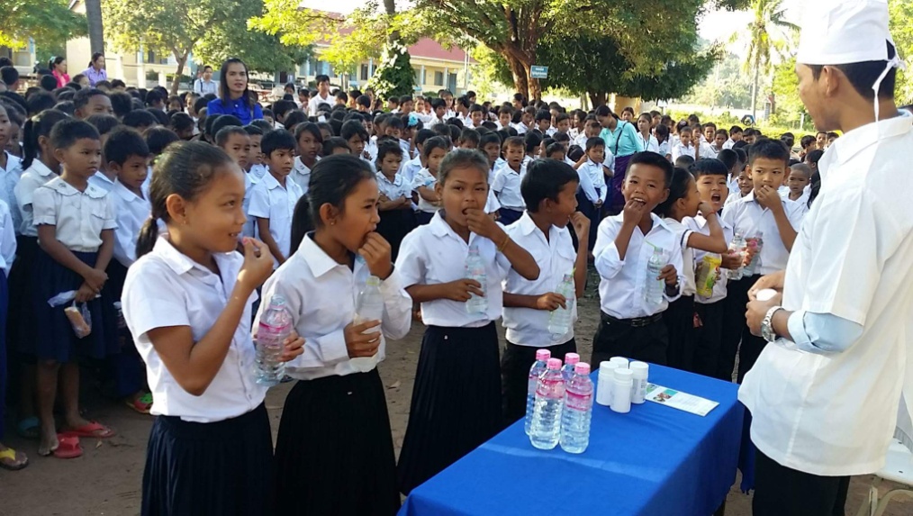 Improving Implementation of School De-Worming