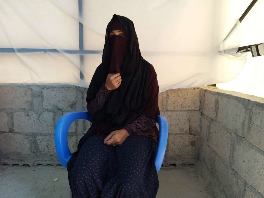 IDP woman from CAS program in Northeast Syria