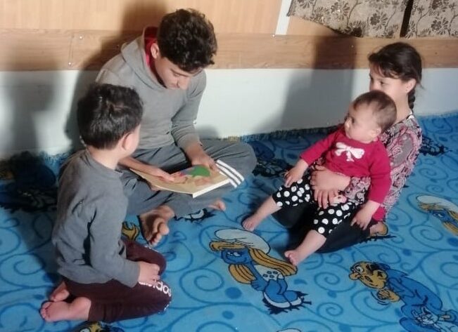 CBP_UNHCR_Jordan_Za'atari Camp_Library_World Book Day