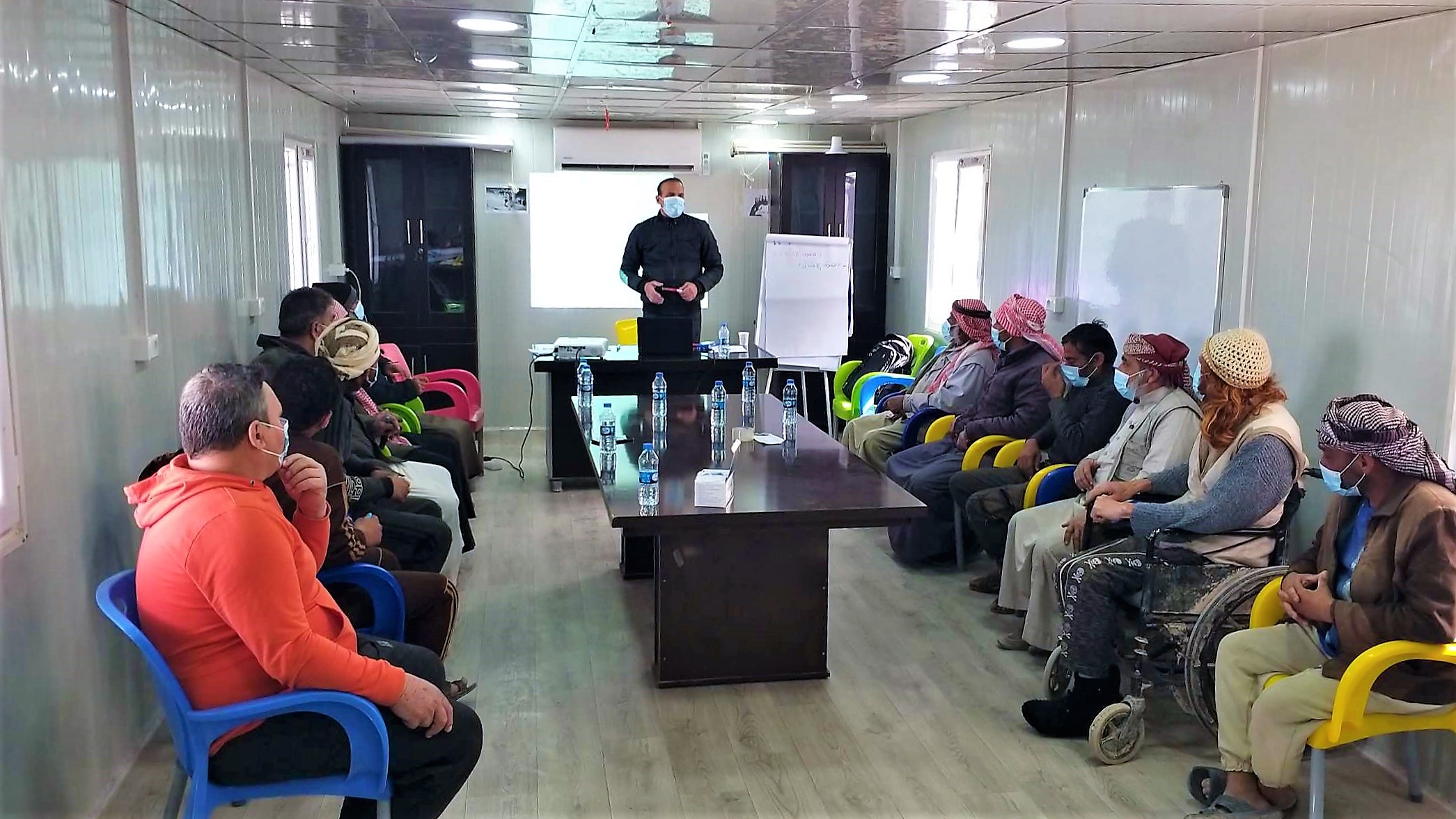 Community-centered Leadership in a Syrian Displacement Camp