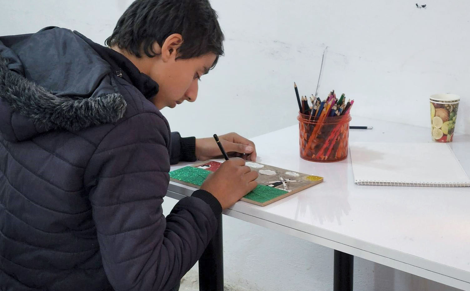 Art Workshops Inspire Hope for Camp Residents in Northeast Syria