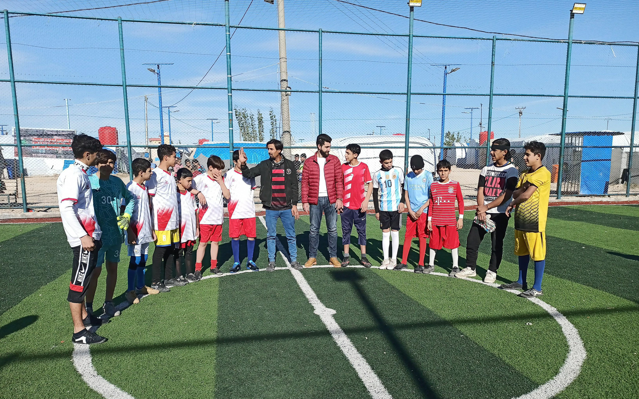 Soccer Star and Community Leader in Syria Camp Inspires Change through Sports